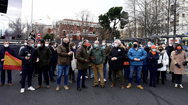 14 Horas Fin de Semana - Varios representantes de los partidos políticos apoyan la manifestación - Escuchar ahora