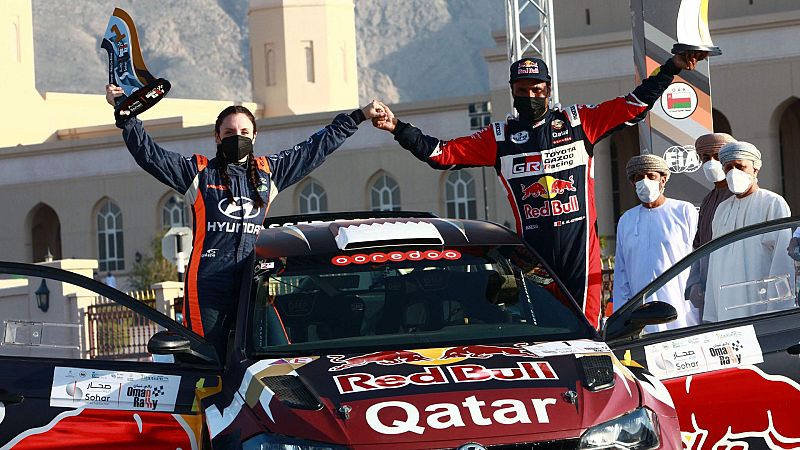 Radiogaceta de los deportes - Alba Sánchez: "Tenía ganas de correr con un campeón y surgió con Nasser Al-Attiyah"