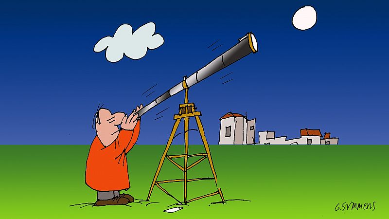 ¡Pero qué invento es esto! - El telescopio y la gran farsa de la luna