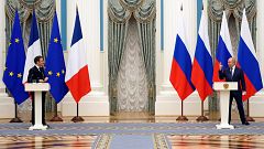 Las mañanas de RNE con Íñigo Alfonso - Macron y Putin apuestan por una solución pacífica para el conflicto de Ucrania