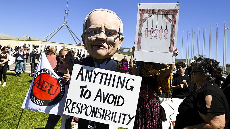 24 horas - El primer ministro australiano pide perdón por "silenciar" abusos sexuales en el parlamento - Escuchar ahora