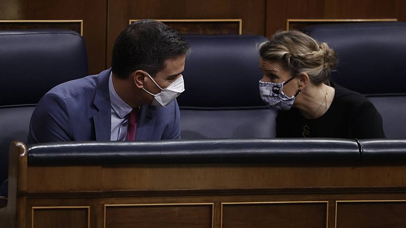 24 horas - Pedro Sánchez y Yolanda Díaz se reúnen en Moncloa para rebajar tensión en la coalición