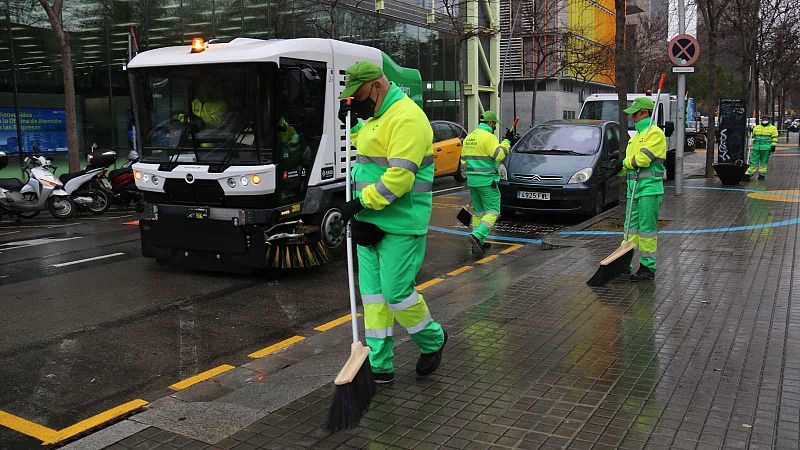 Arranca el nou servei de neteja de Barcelona