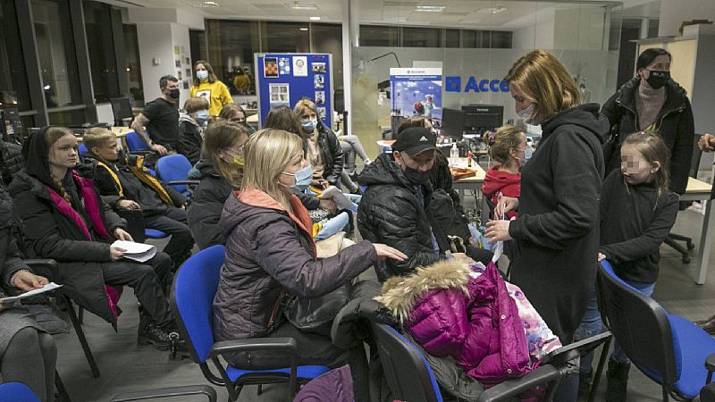 24 horas - La llegada de refugiados ucranianos a España - Escuchar ahora