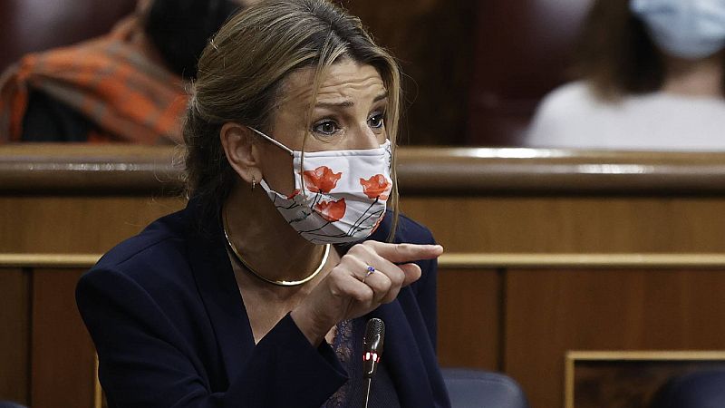 España a las 8 fin de semana - Yolanda Díaz se desmarca de la postura de Sánchez frente al Sáhara Occidental - Escuchar ahora