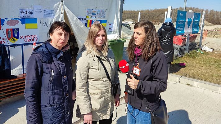 Las mañanas de RNE con Íñigo Alfonso - Taiana y Nasha: volver a Ucrania solo por unas horas - Escuchar ahora