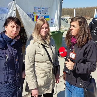 Taiana y Nasha: volver a Ucrania solo por unas horas