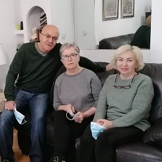 Familia de acogida: "Son de la familia, estamos encantados"