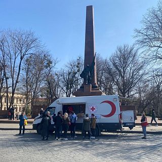 Chernivtsí, un punto clave para los que no quieren huir