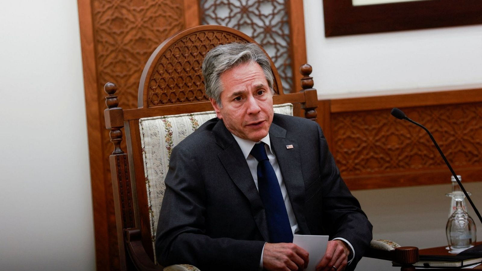 24 Horas Fin de semana - Blinken matiza a Biden: "EE.UU no busca un cambio de régimen en Rusia" - Escuchar ahora