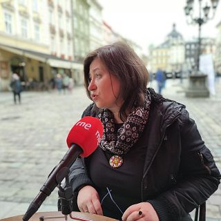 Galyna Kruk lucha contra la desinformación en Ucrania