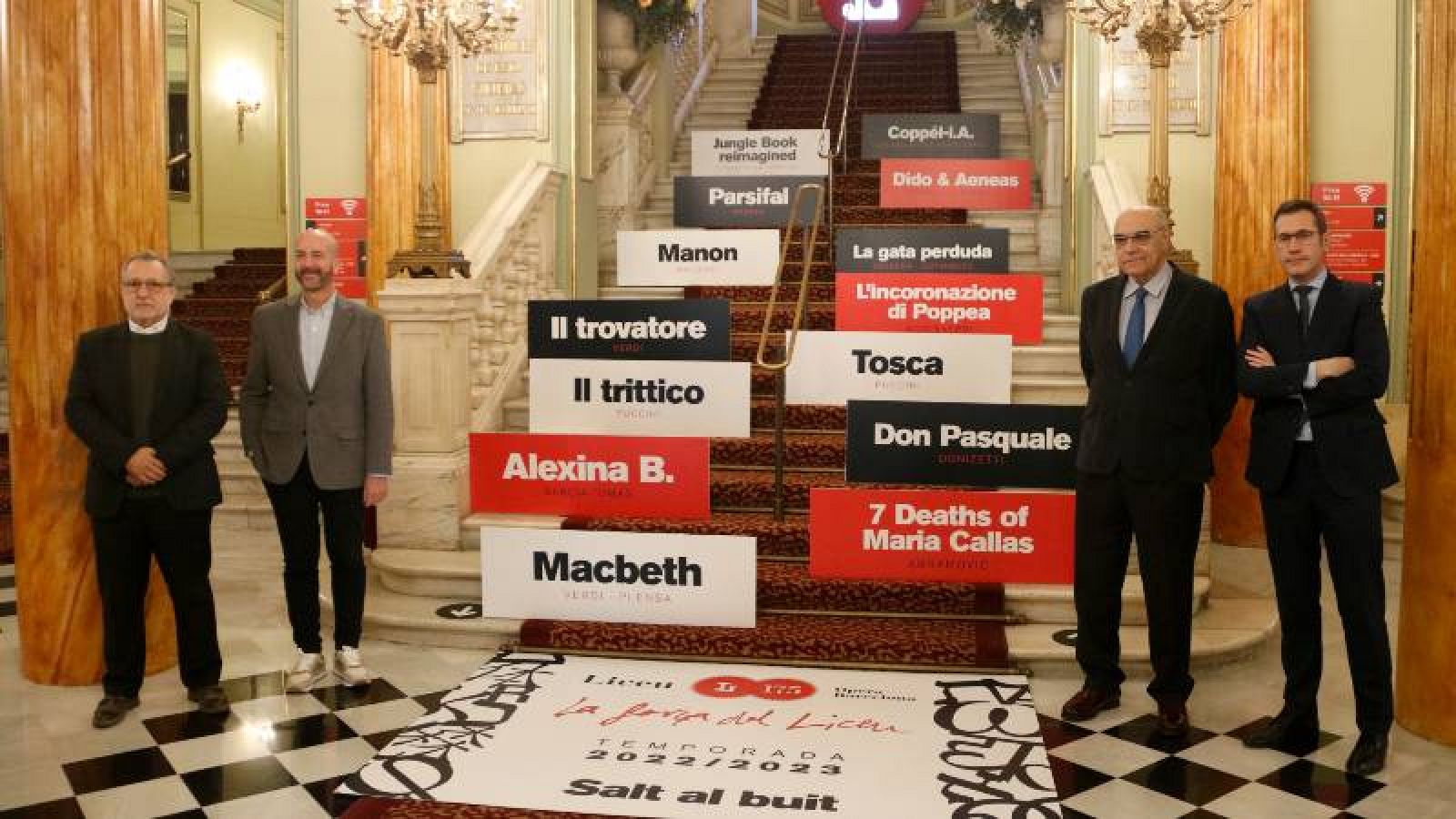 El Liceu proposa un 'salt al buit' amb la nova temporada 2022-2023