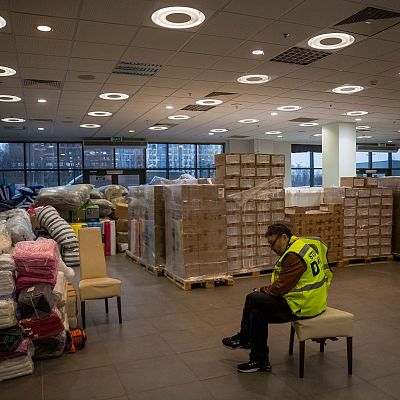 14 horas - RNE en Leópolis | La vida de Andriy: trabajo y ayuda humanitaria - Escuchar ahora