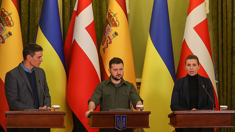 Cinco Continentes - Pedro Sánchez visita Kiev y se reúne con Zelensky - Escuchar ahora