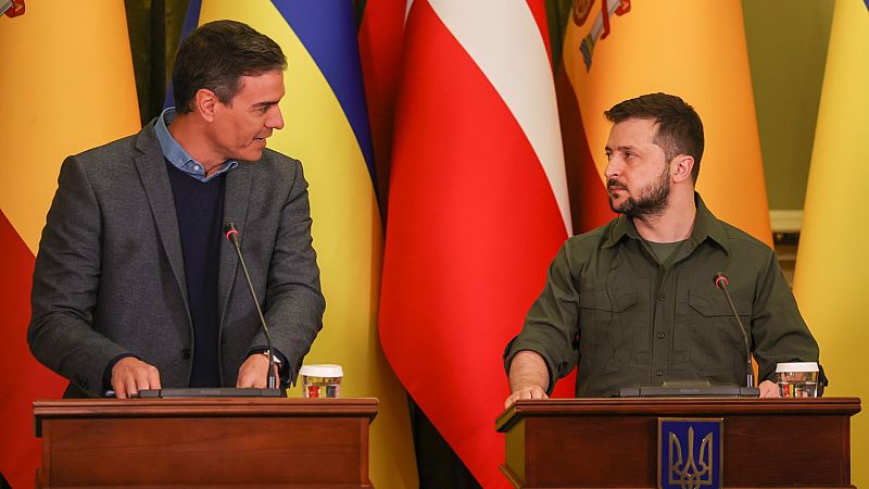 24 horas - RNE en Kiev | Sánchez duplica el envío de material militar tras su visita a Ucrania - Escuchar ahora