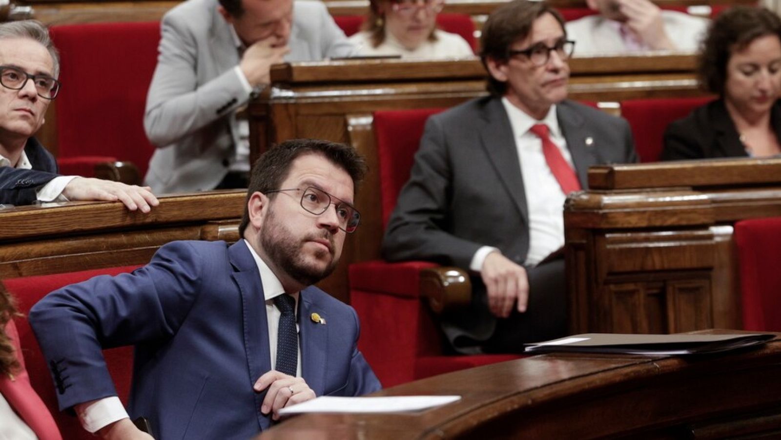 Pere Aragonès exigeix la dimissió de la ministra Robles