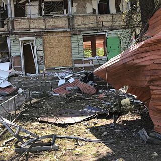 Atacada una escuela de Lugansk utilizada como refugio