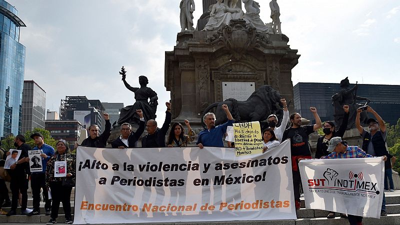 14 horas - 156 periodistas han sido asesinados en México desde el año 2000 - Escuchar ahora