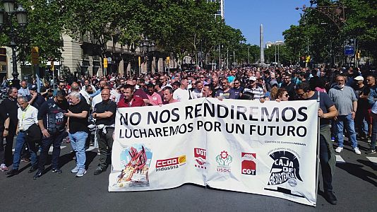 Serveis informatius Ràdio 4 - Treballadors de Nissan reclamen el desbloqueig del procés de reindustrialització