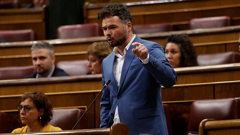 Parlamento RNE - Rufián: "El PSOE está siendo soberbio e inconsciente" - Escuchar ahora