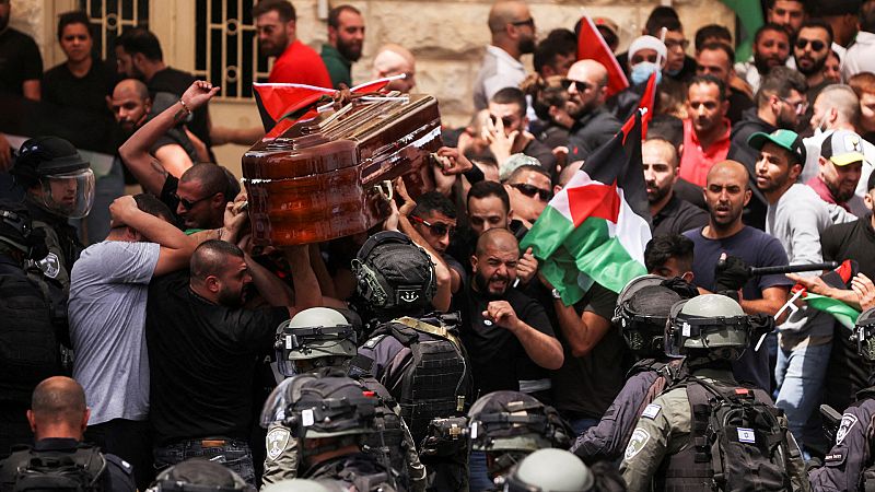 Cinco Continentes - Disturbios durante el funeral de Shireen Abu Aqleh - Escuchar ahora