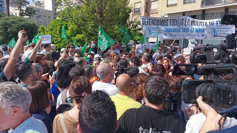 Manifestación contra el recorte Trasvase Tajo-Segura - 17/05/22