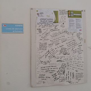 Su tabaco. No, gracias!