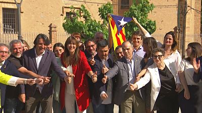 Borràs i Turull prenen el relleu de Puigdemont | ELENA GARCÍA