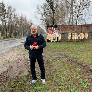 Fran Sevilla, 73 días informando en el centro de la guerra