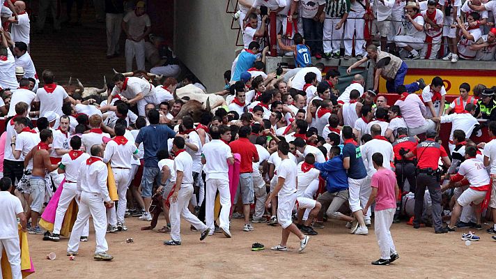 Joyas del Archivo Sonoro - San Fermín 2013, 13 de julio:\"Hay un tapón total y absoluto\" - Escuchar ahora
