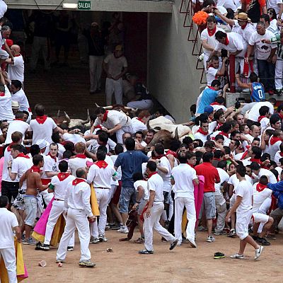 Joyas del Archivo Sonoro - San Fermín 2013, 13 de julio:\"Hay un tapón total y absoluto\" - Escuchar ahora