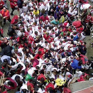San Fermín 2004, 12 de julio: "Escenas de terrible pánico"