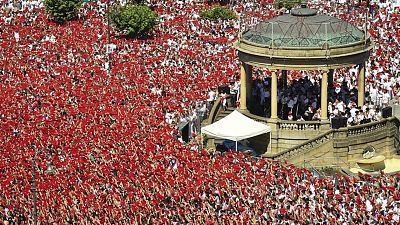 Documentos RNE - San Fermín, pasión en blanco y rojo - 17/06/22 - escuchar ahora