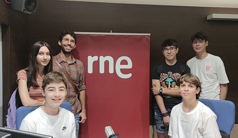 Entrevista con los alumnos del Instituto Alquipir de Cehegín, ganadores del Podcast de RTVE