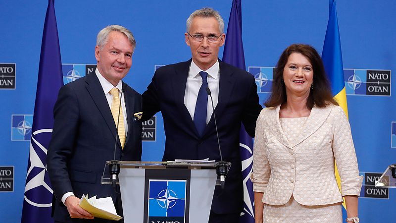 Cinco continentes - Finlandia y Suecia firman su adhesión a la OTAN - Escuchar ahora
