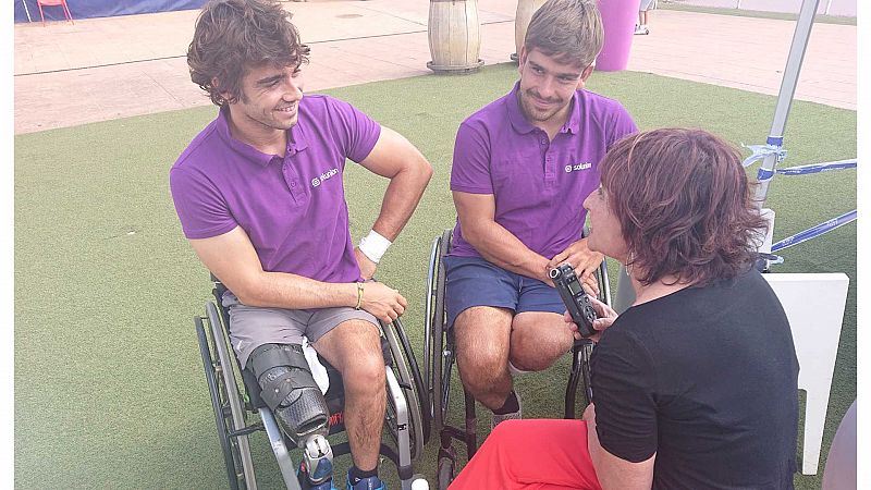 Martín y Dani, dos grandes del tenis en silla de ruedas - Escuchar ahora