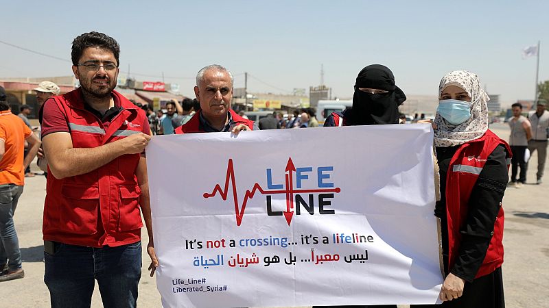 Más cerca - En vilo, la única vía de entrada de ayuda a Siria - Escuchar ahora