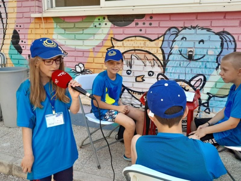 Niños ucranianos pasan en paz el verano en Valencia - 14/07/22