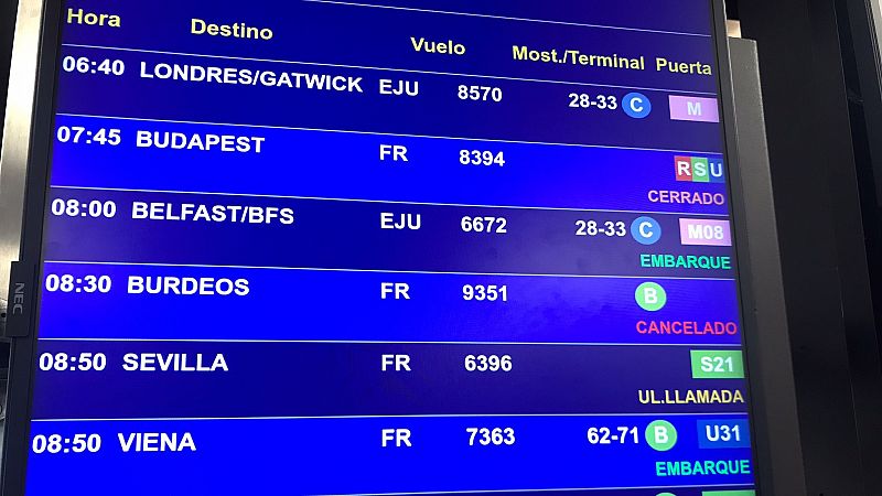 La vaga d'EasyJet s'afegeix a la de Ryanair al Prat