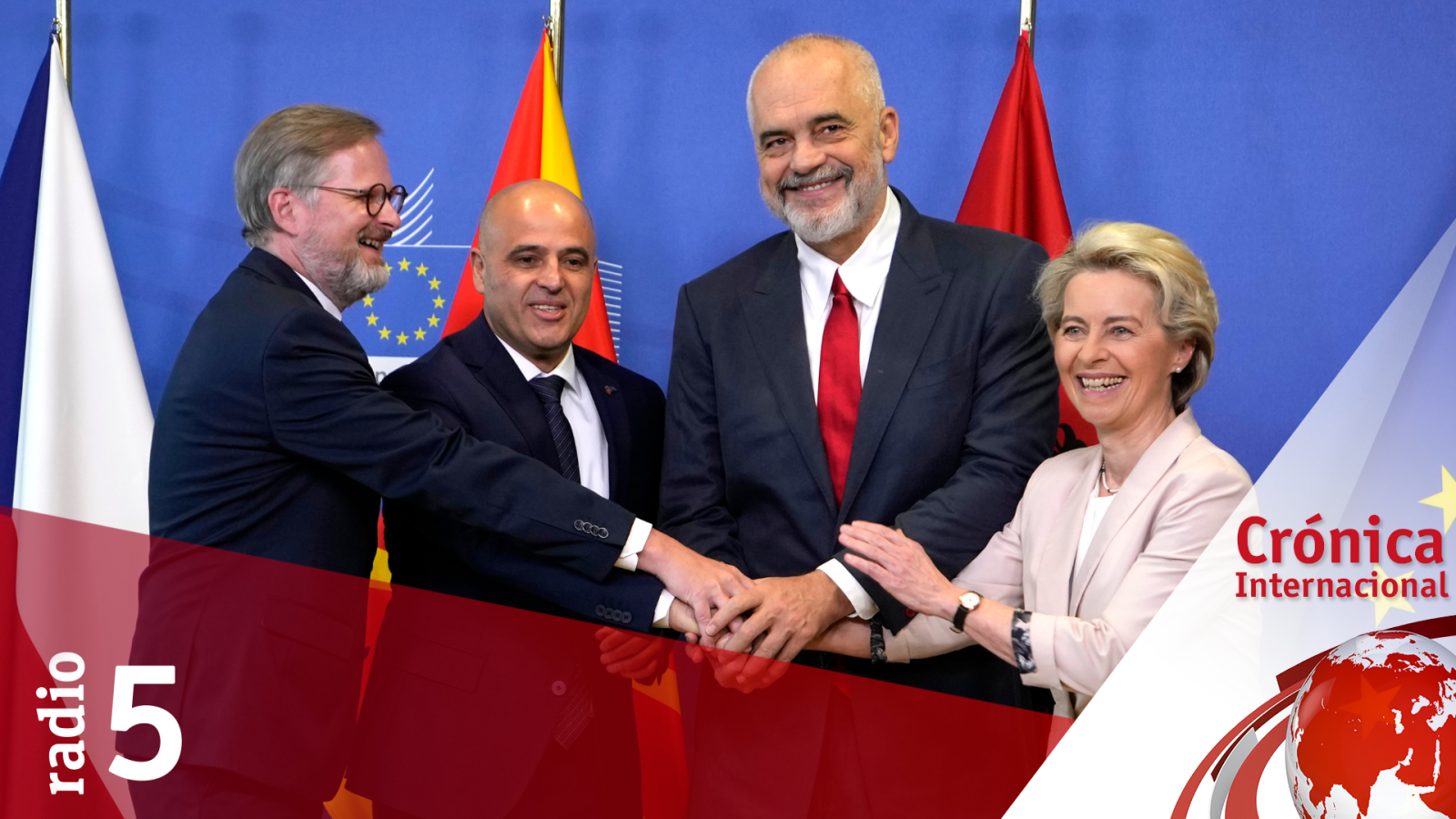 Crónica Internacional - Albania y Macedonia del Norte inician su proceso de adhesión formal a la UE - Escuchar ahora