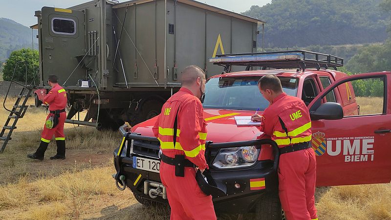 Más cerca - La Unidad Militar de Emergencias en la extinción de incendios - Escuchar ahora