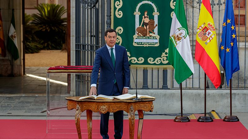 14 Horas Fin de Semana - Juanma Moreno jura su cargo como presidente de Andalucía y habla de una nueva etapa  - Escuchar ahora