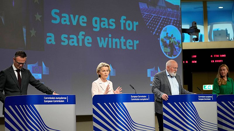 Acuerdo europeo para reducir el consumo de gas - Escuchar ahora