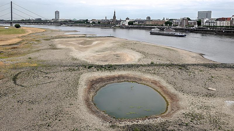 Las mañanas de RNE con Íñigo Alfonso - El bajo caudal de los ríos amenaza al comercio internacional - Escuchar ahora
