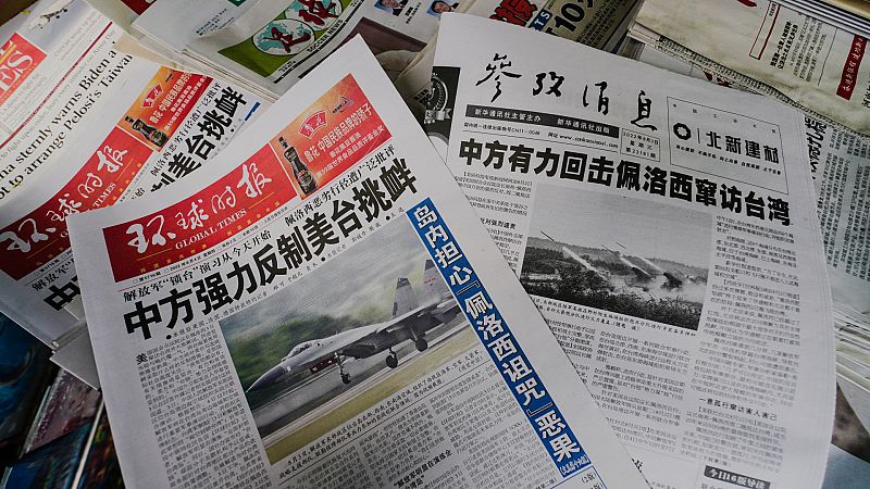 Cinco continentes - China continúa con sus maniobras militares frente a Taiwán