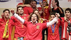 España.com en REE - David Bisbal animando la Eurocopa junto a Cali y el Dandee - 23/08/22
