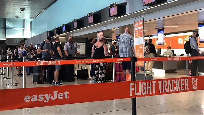 Els pilots d'EasyJet comencen nou dies de vaga