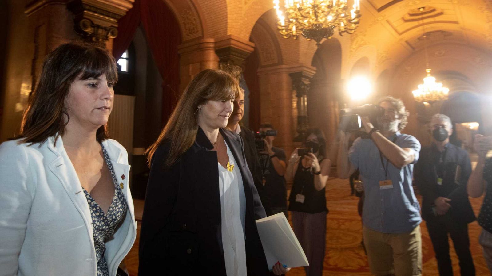 La Mesa manté la suspensió de Borràs al Parlament