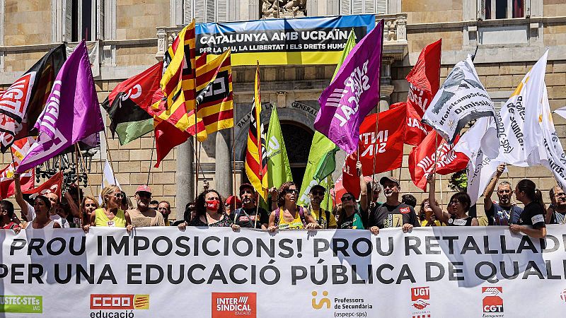 Educació i sindicats arriben a un acord per començar el curs sense vagues