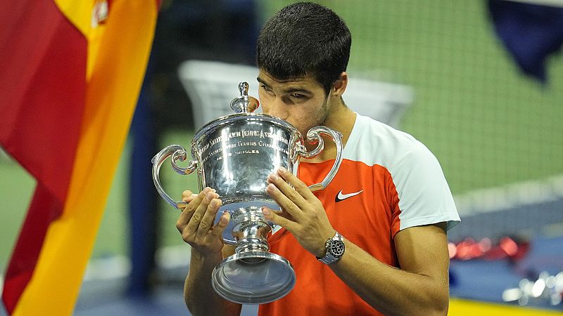 Las Mañanas de RNE con Íñigo Alfonso - Carlos Alcaraz, campeón del US Open y número 1: "Ha conseguido enganchar de verdad al público" - Escuchar ahora